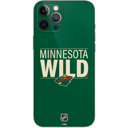 NHL Minnesota Wild Lineup iPhone 12 Pro Max Skin